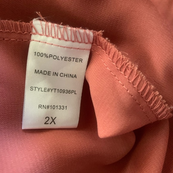 EUC Charlotte Ruse Peasant Style Blouse size 3XL - Picture 9 of 16